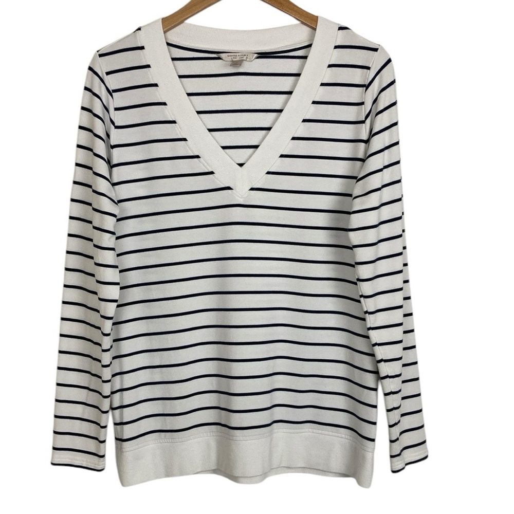 Banana Republic Baby Terry Striped V-Neck Top
